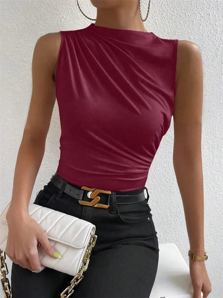 Top Elegante Drapeado