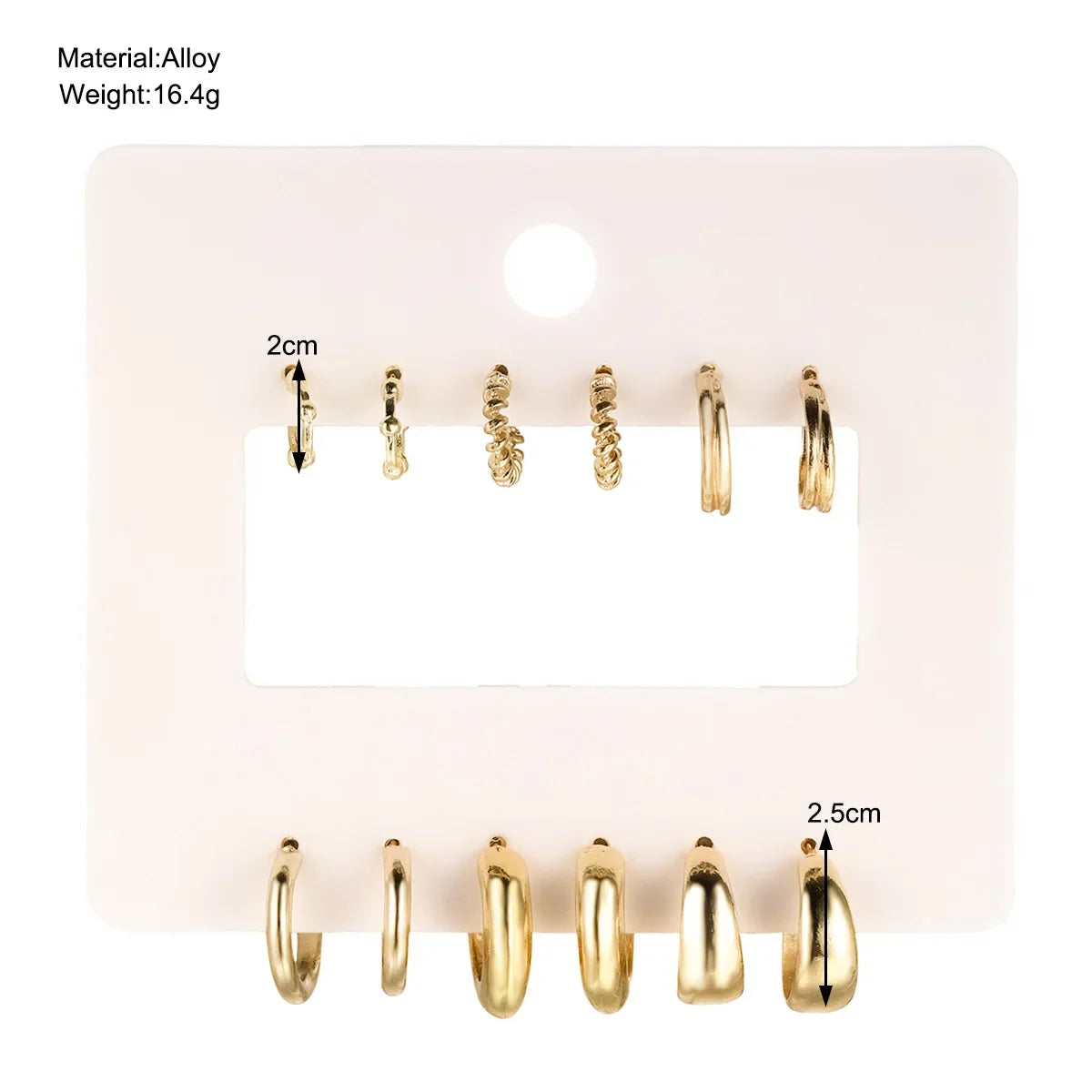 Set de Pendientes Aro Elegance
