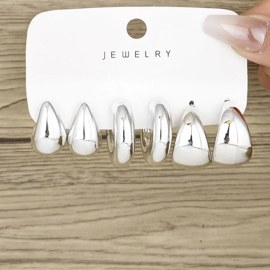 Set de Pendientes Aro Elegance