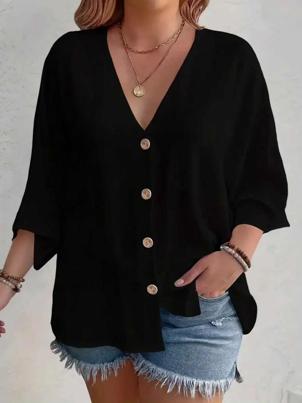 Blusa Elena Fluida Grande