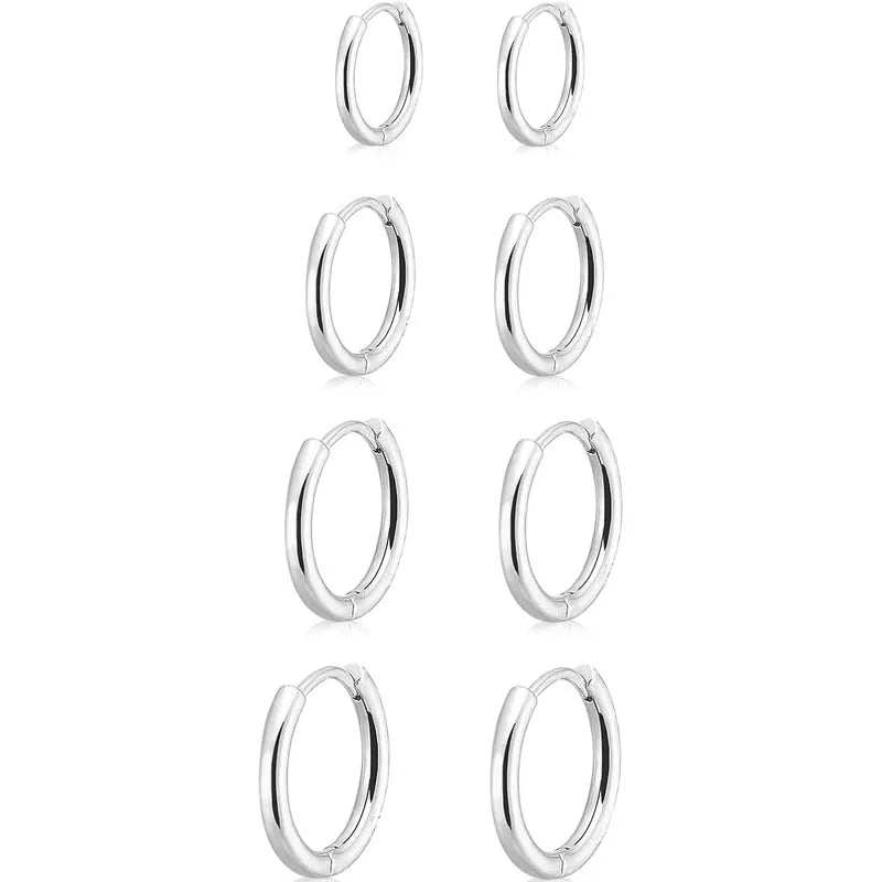 Pack Pendientes Aro Minimal