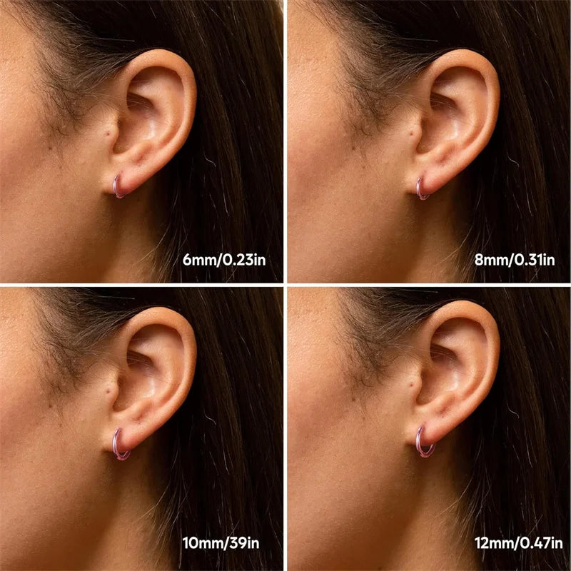 Pack Pendientes Aro Minimal