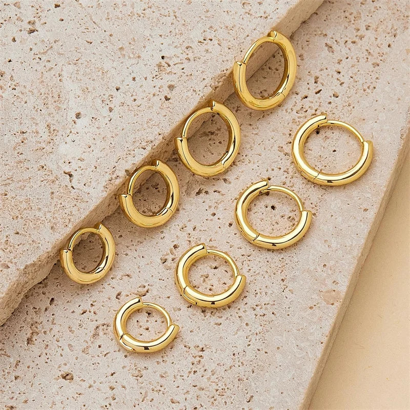 Pack Pendientes Aro Minimal