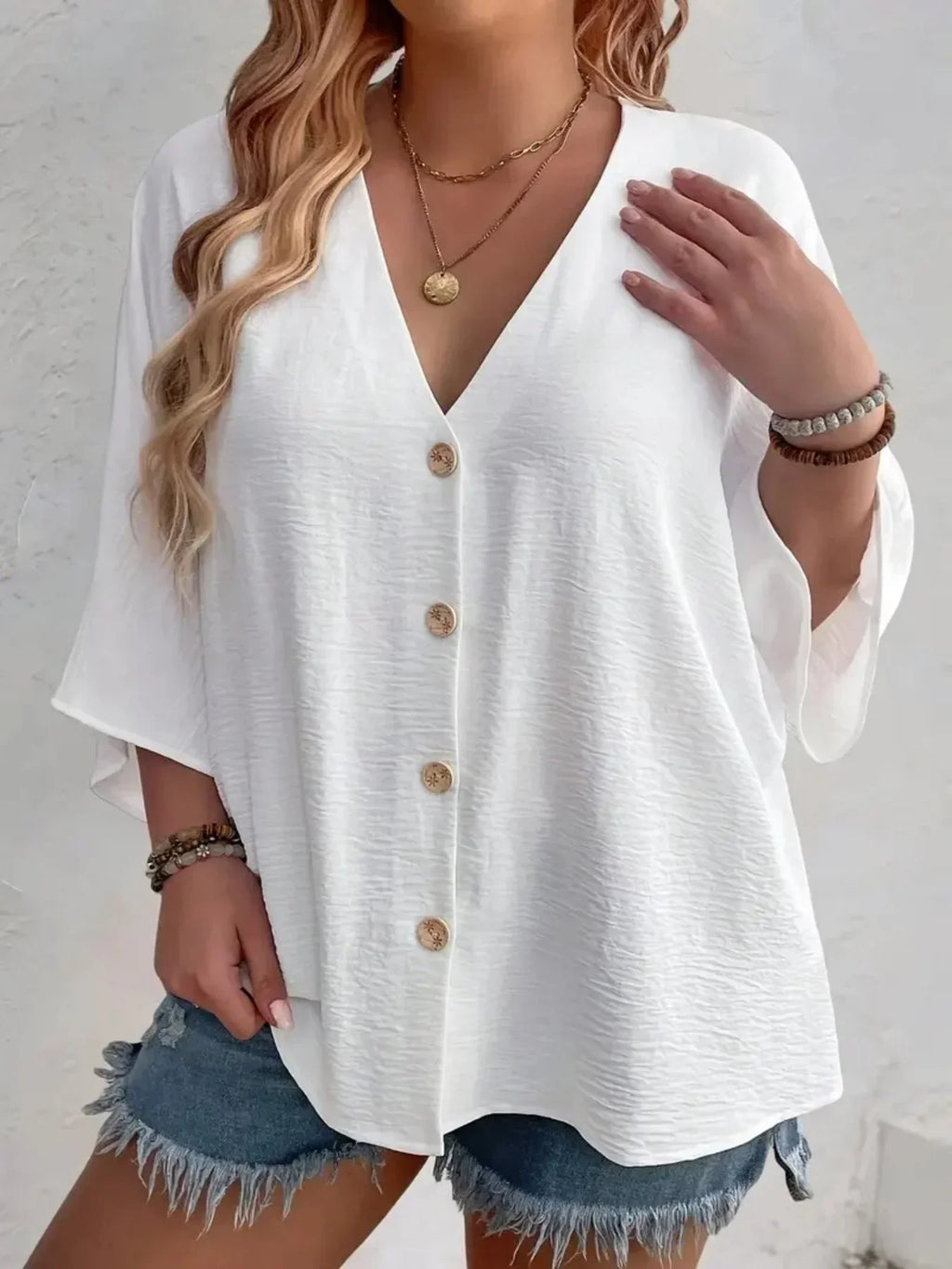 Blusa Elena Fluida Grande