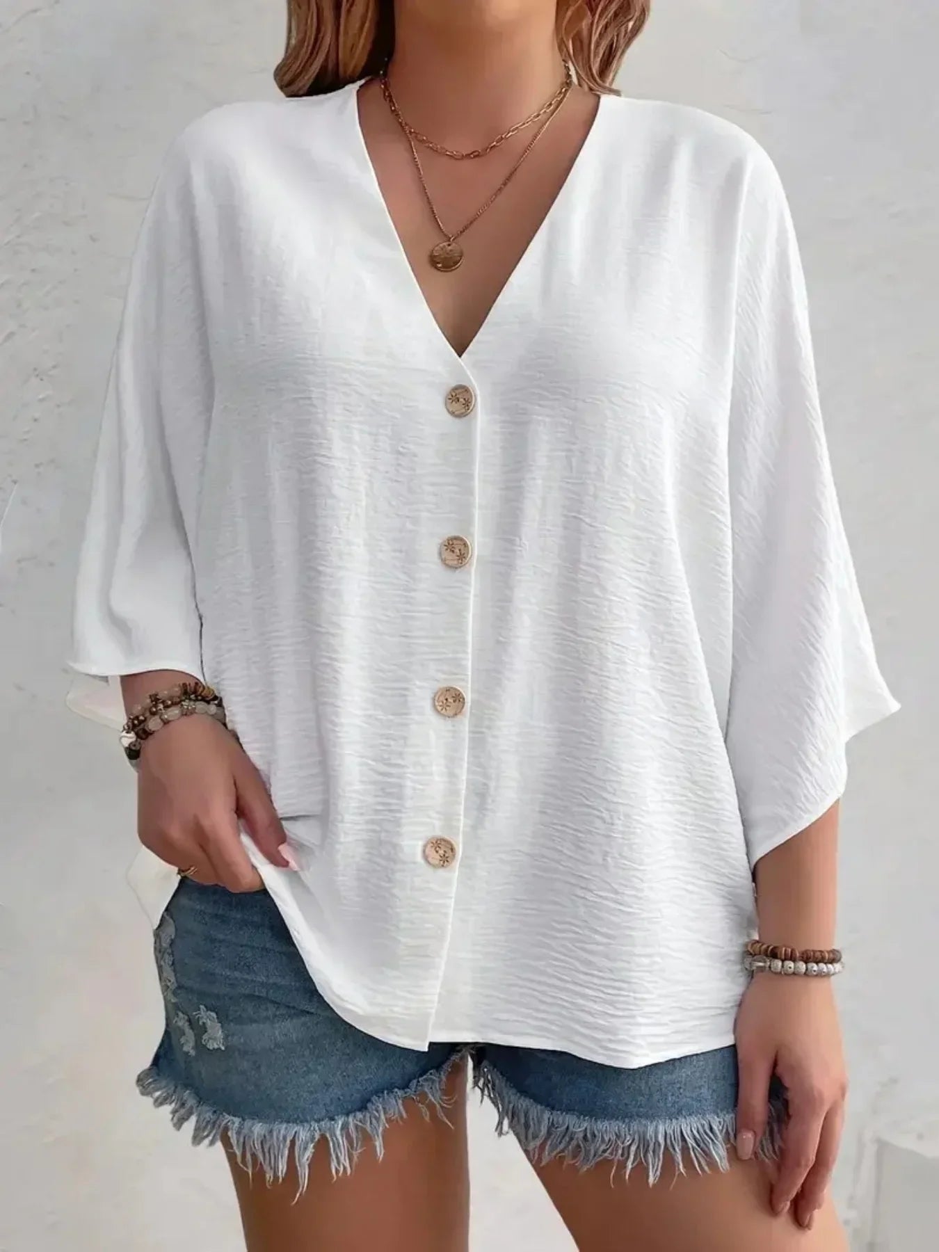 Blusa Elena Fluida Grande
